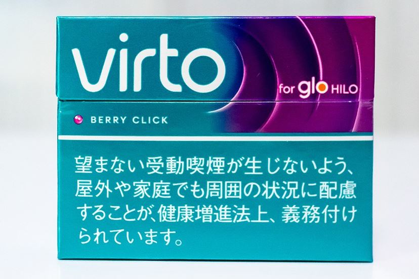 最新作「グロー・ヒーロ」専用タバコスティック「virto（ヴァルト