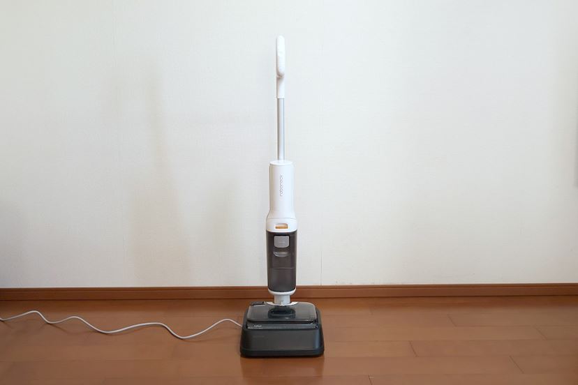 吸引と水拭き同時にできるスティック掃除機が4万円で手に入る