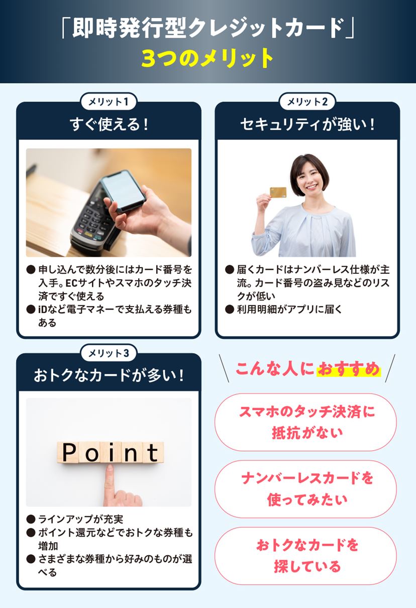 即日発行・即時発行クレジットカード8選！ 最短10秒ですぐ使える