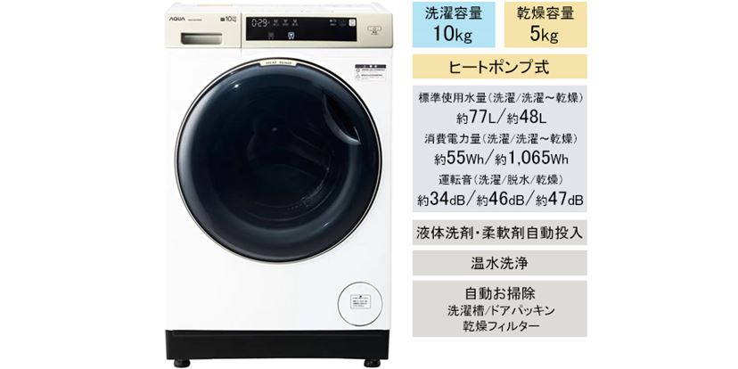 635 日立　ビートウォッシュ　洗剤自動投入　容量10kg 2022年製　小型 635 日立 ビートウォッシュ 洗剤自動投入 容量10kg 2022年製 小型