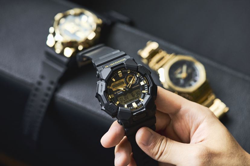 注目度が急上昇！ “黒金G-SHOCK”が夏に最適な理由を3モデルから