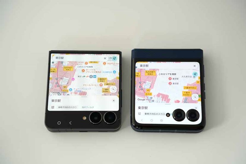 最新折りたたみスマホ比較！ 「Galaxy Z Flip7」と「motorola razr 60