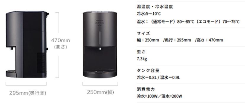 面倒くさがり＆一人暮らしさん必見！ 狭い部屋にも置けるウォーター