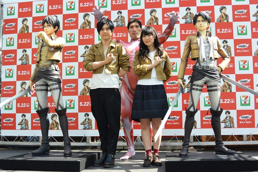 CV：梶裕貴のアフレコ動画あり！】「進撃の巨人」のイベントに行ってき