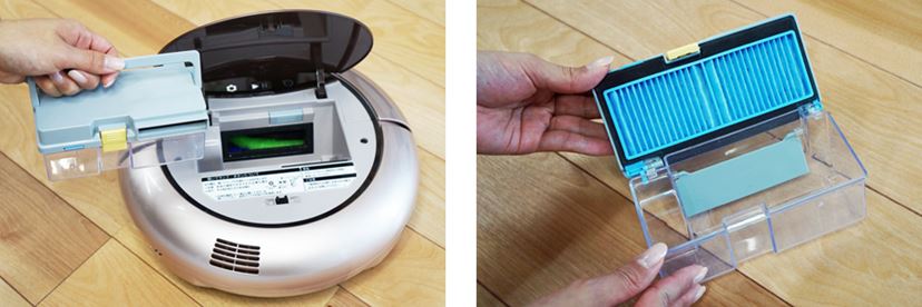 吹いて吸う!? 部屋の隅のゴミに強くなったロボット掃除機「COCOROBO