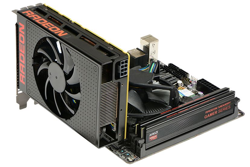Mini-ITXマザーボードより小さい! AMDのハイエンドGPU「Radeon Mini-ITXマザーボードより小さい! AMDのハイエンドGPU「Radeon