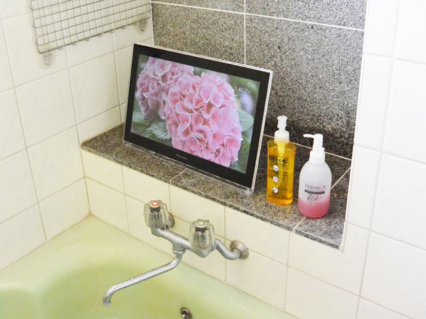 本日限り まぶしく Panasonicプライベートビエラ 10型 お風呂キッチン 