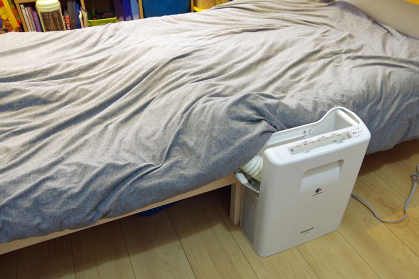 5分で足もとがポカポカになるパナソニックの“マットレス”布団乾燥機が