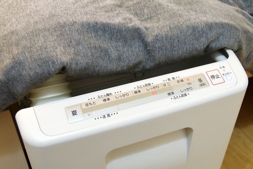 5分で足もとがポカポカになるパナソニックの“マットレス”布団乾燥機が