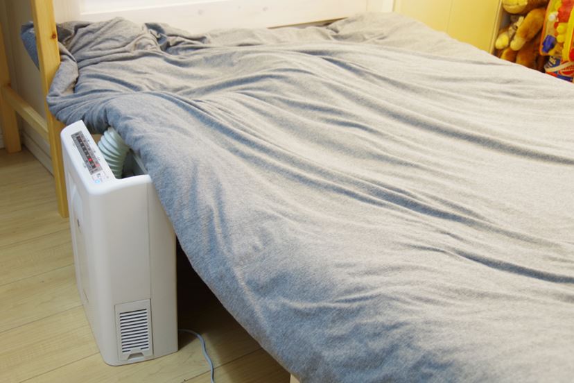 5分で足もとがポカポカになるパナソニックの“マットレス”布団乾燥機が