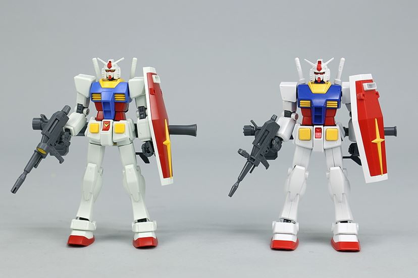 新設計で生まれ変わった！ 「HGUC 1/144 RX-78-2 ガンダム」新旧モデルを比較してみました - 価格.comマガジン