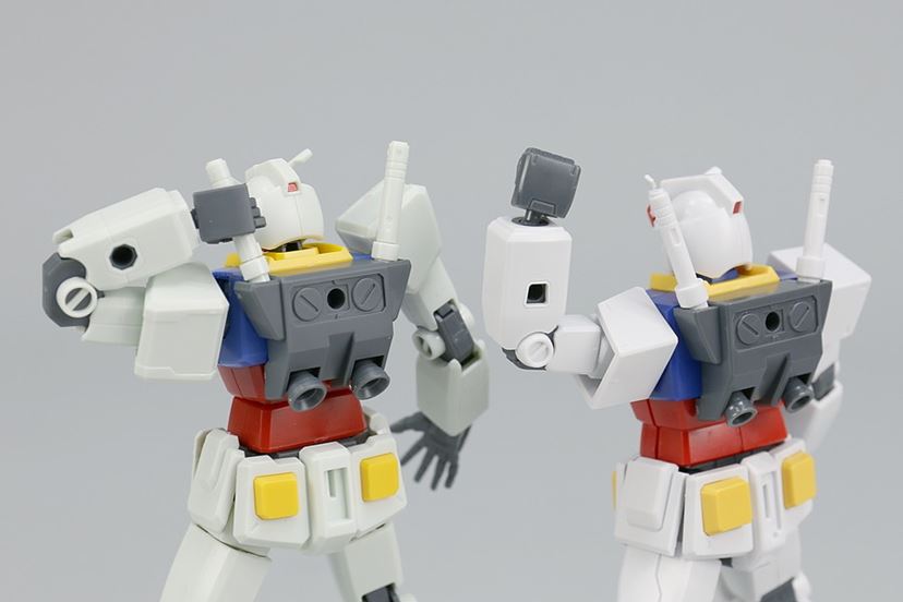 新設計で生まれ変わった！ 「HGUC 1/144 RX-78-2 ガンダム」新旧モデル