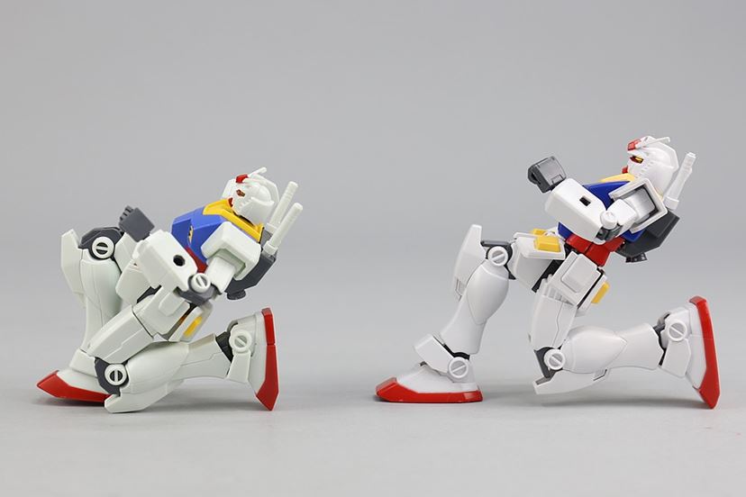 新設計で生まれ変わった！ 「HGUC 1/144 RX-78-2 ガンダム」新旧モデル