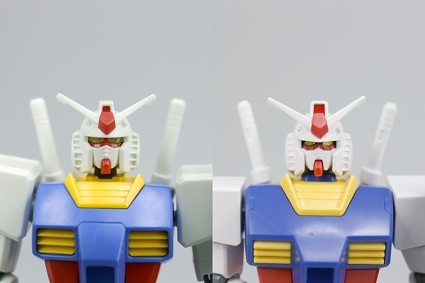 新設計で生まれ変わった！ 「HGUC 1/144 RX-78-2 ガンダム」新旧モデル
