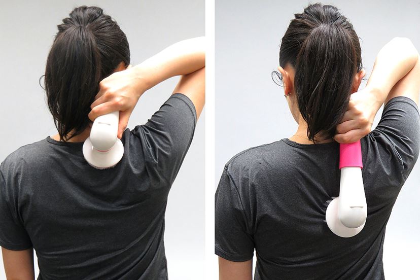 【未使用品】Milipopo 電動背中ブラシ 壁掛け式 Amazon | Milipopo 電動背中ブラシ ：壁掛け式 バスブラシ