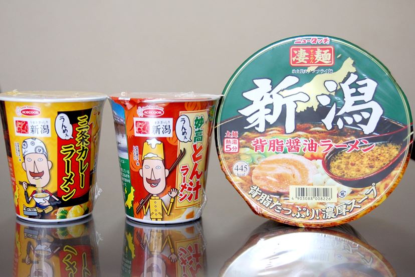 実は“ご当地ラーメン王国”の新潟県。背脂チャッチャ系やカレーラーメン