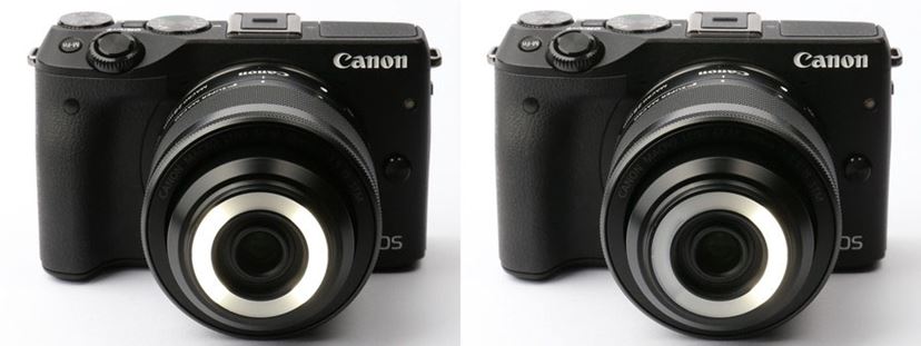 世界初のLEDライト内蔵マクロレンズ！ キヤノン「EF-M28mm F3.5 マクロ