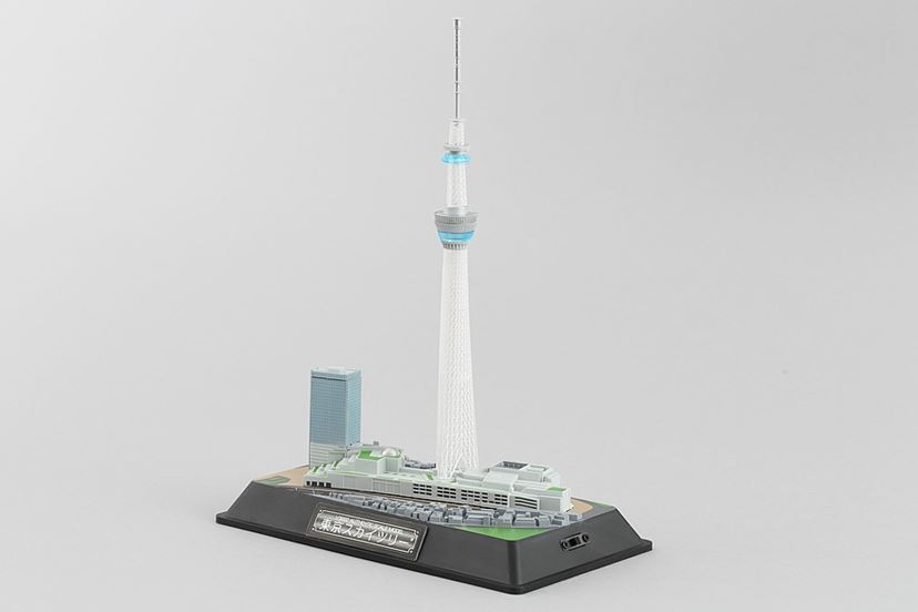 東京を代表するランドマークの情景を再現！「1/3000 東京スカイツリー