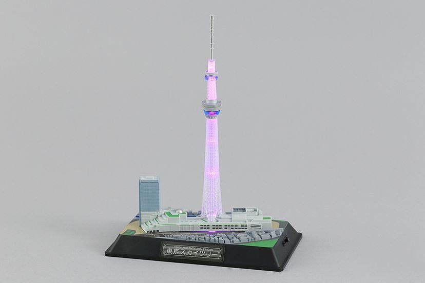 東京を代表するランドマークの情景を再現！「1/3000 東京スカイツリー