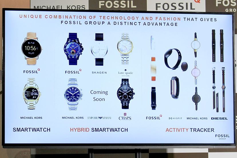 FOSSIL グループから“ファッション ウェアラブル”が全107機種登場