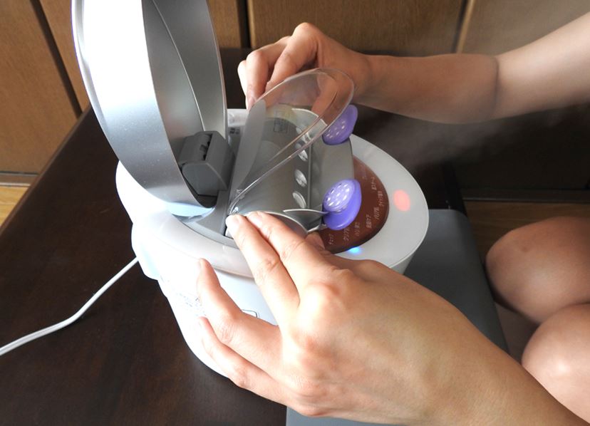 なりたい肌はどれ？ 温スチームと急冷ミストを交互に浴びる