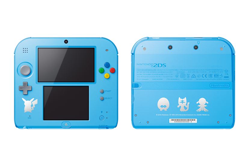ニンテンドー2DS ポケットモンスター サン・ムーン ライトブルー 本体 ニンテンドー2DS ポケットモンスター サン・ムーン【ライト