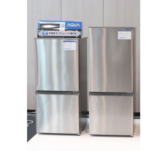 キーワードは“上質感” アクアの新しい冷蔵庫と洗濯機を見てきた - 価格 
