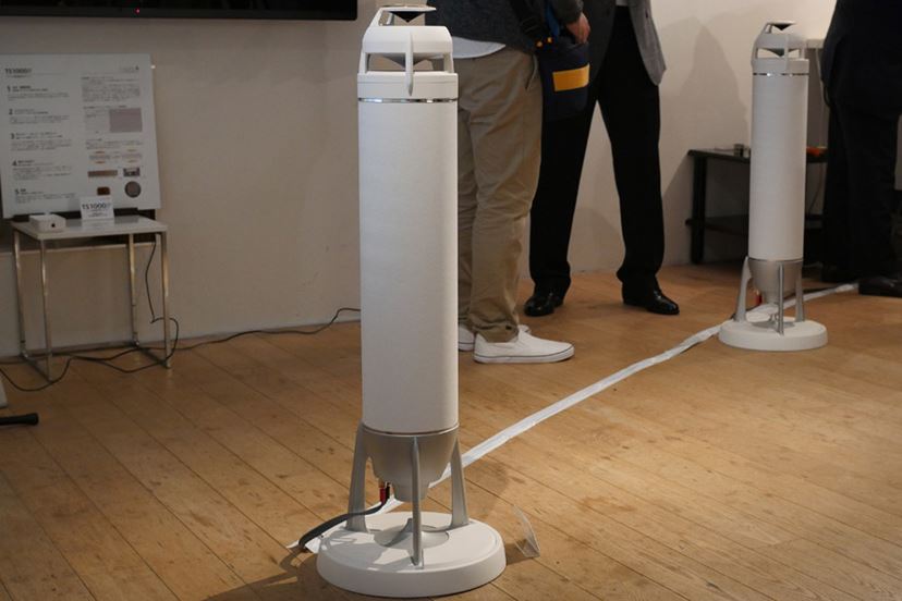 国産のハイレゾ対応無指向性スピーカー「Egretta TS1000F」登場