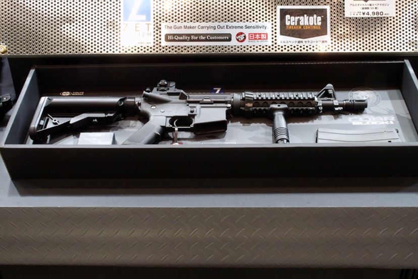 次世代電動ガン「DELTA HK416」の姿も！ 「東京マルイフェスティバル