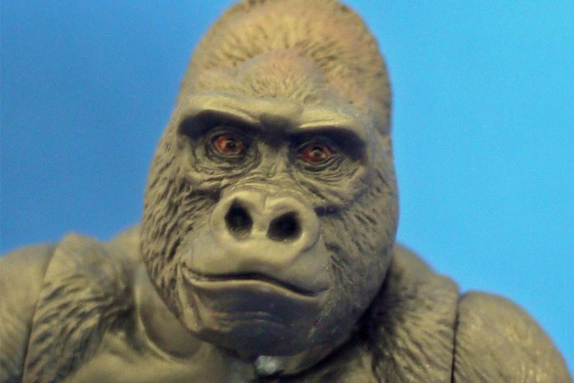 海洋堂　ソフビトイボックス 001 ゴリラ ニシローランドゴリラ　フィギュア ソフビトイボックス 001 ゴリラ ニシローランドゴリラ｜ソフビ