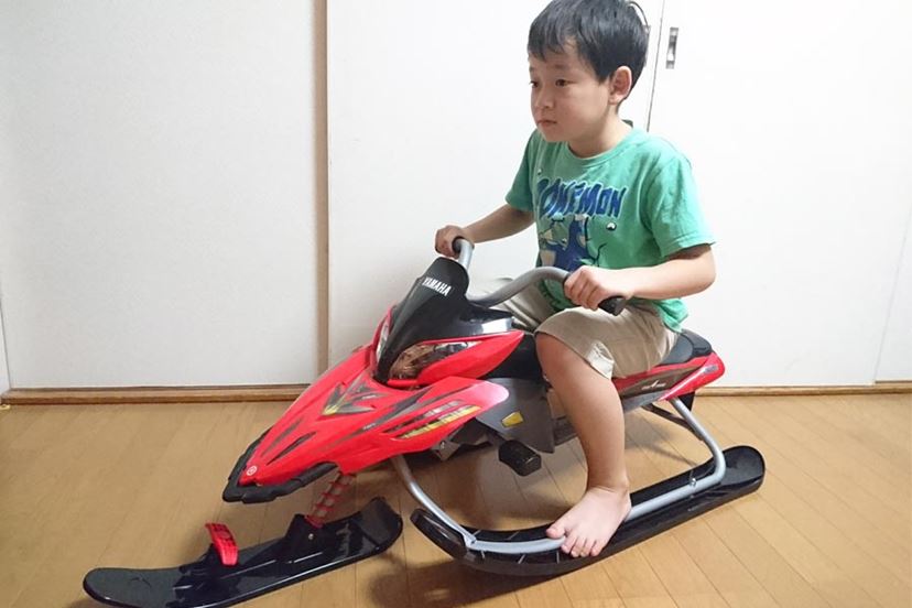 R*T様 YAMAHA 子供スノーバイク風そり 許容荷重40kg レビュー高評価の商品 R*T様 許容荷重40kg 子供スノーバイク風