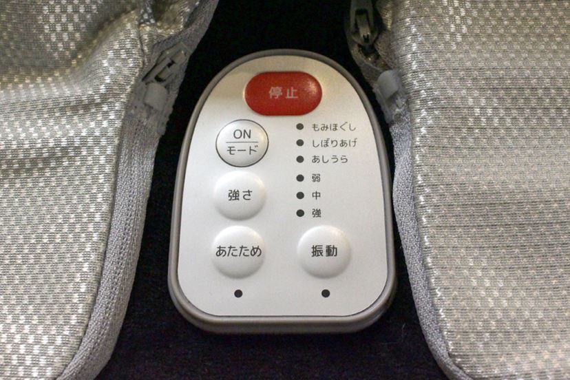 ありそうでなかった！ ふくらはぎ用アタッチメントが取り外せる