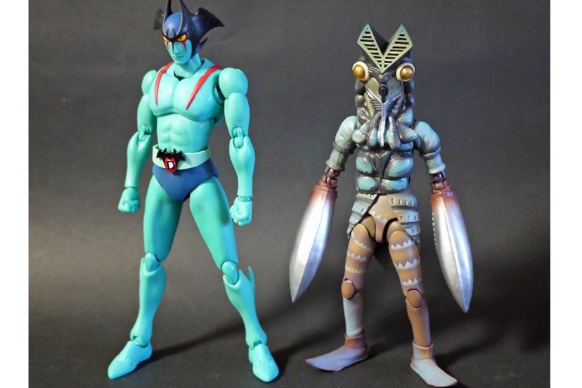 ☆デビルマンエンディングシーンの特大フィギュア ATS製 アラフィフ世代くびったけ！「デビルマン」がフィギュアになった
