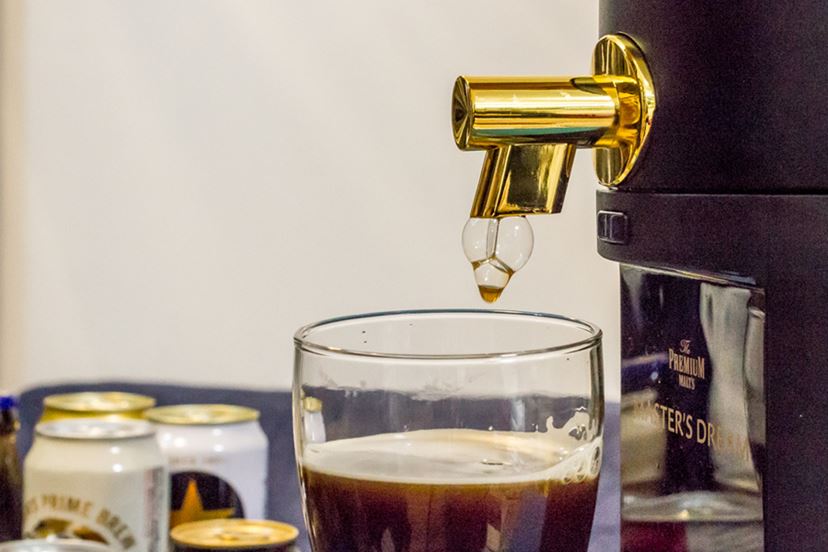 amadanaの本格ビアサーバーなら、家飲みでも超絶クリーミーな泡