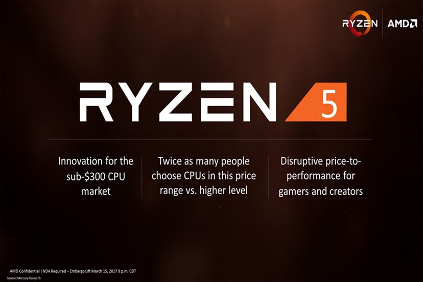 AMDが怒涛の攻勢！ 「Ryzen 7」の発売に引き続き、「Ryzen 5」の詳細を