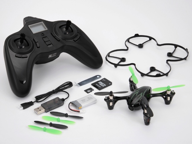 Hubsan X4 HD �i�u���b�N�O���[���j���e��