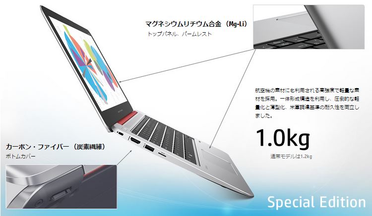 HP EliteBook Folio 1020 G1 Special Edition/CT QHDディスプレイ ...