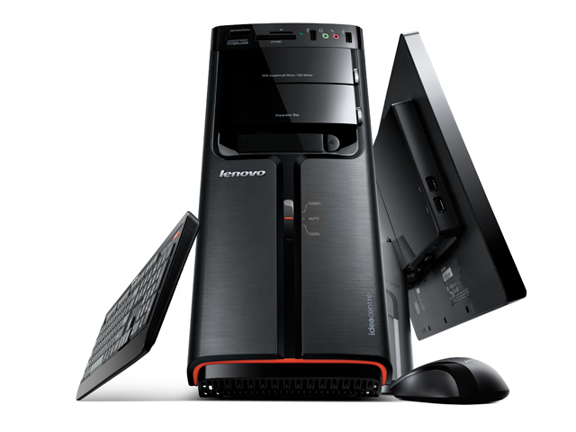 IdeaCentre K330 �{�́����j�^�[���L�[�{�[�h�E�}�E�X