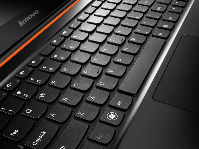 IdeaPad U300s �N�������^�C���I�����W �L�[�{�[�h