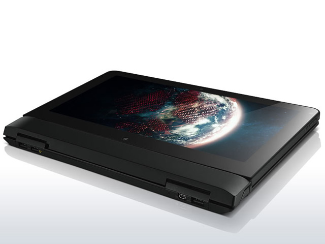 ThinkPad Helix タブレットモード(キーボード取り付け時)