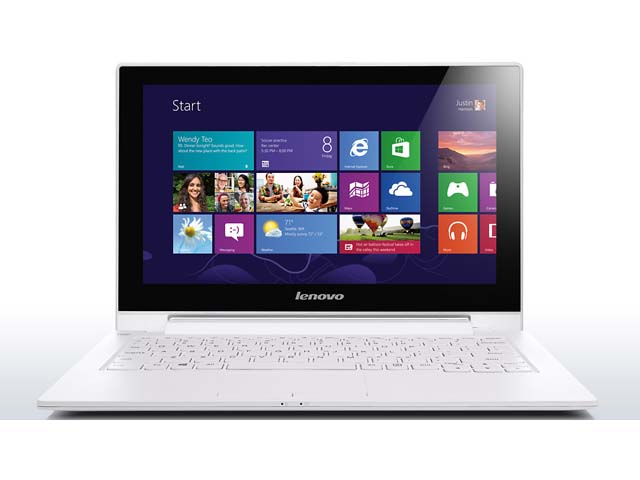 IdeaPad S210 Touch ホワイト正面(英語版)