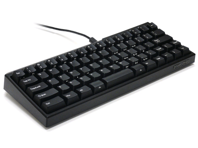 ケース手前側面に「FILCO」のロゴが際立つ