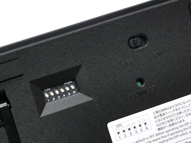 DIP�X�C�b�`/�d���X�C�b�`/�R�l�N�g�{�^��