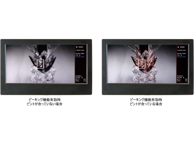ピーキング機能