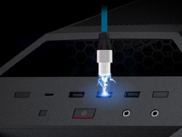 MSI�}�U�[�{�[�h��USB�|�[�g�́AUSB�f�o�C�X�̔��������ɂ���Đ�����Ód�C�ɂ�鑹����h�~����h��pIC�Z�b�g�ɂ���Ď���Ă��܂��B