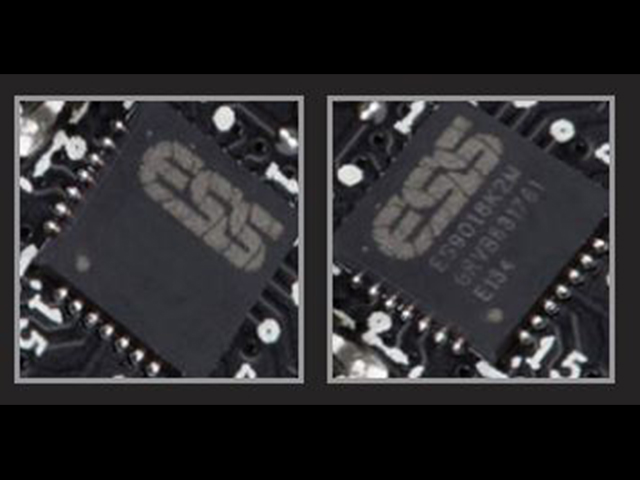 ESS HiFi DACを搭載。32bit/384kHz(CDの17.3倍多くのデータ)の最高サンプリングレートを実現し、クリアなサウンドを提供します。