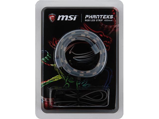 PHANTEKS高性能5Vレインボーストリップ付属。あなたが選ぶどんなカラースタイルにも同期します。