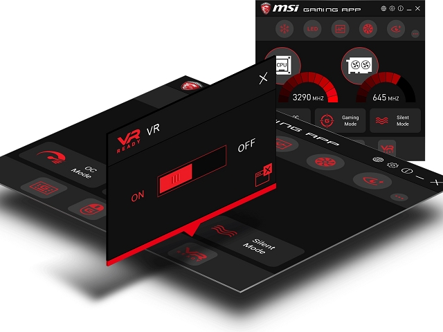 真のスムーズなVRにはハードウェアとソフトウェアの両方で調整が必要です。One Click to VRは、素早く簡単にVRに対応できます。ワンクリックですべての主要部品が最高の性能を発揮します。