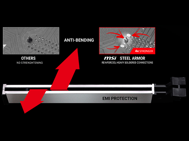 PCI-E Steel Armor: �O���t�B�b�N�X�J�[�h���Ȃ���d��������h��