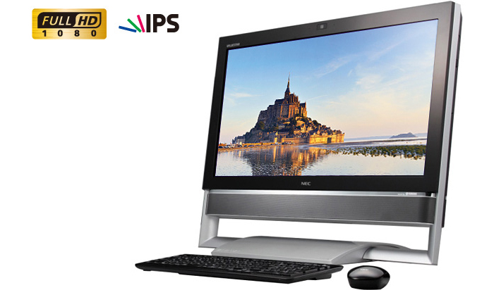 �΂߂̊p�x���猩�Ă��N�₩��23�^���C�h�t��HD IPS �t��